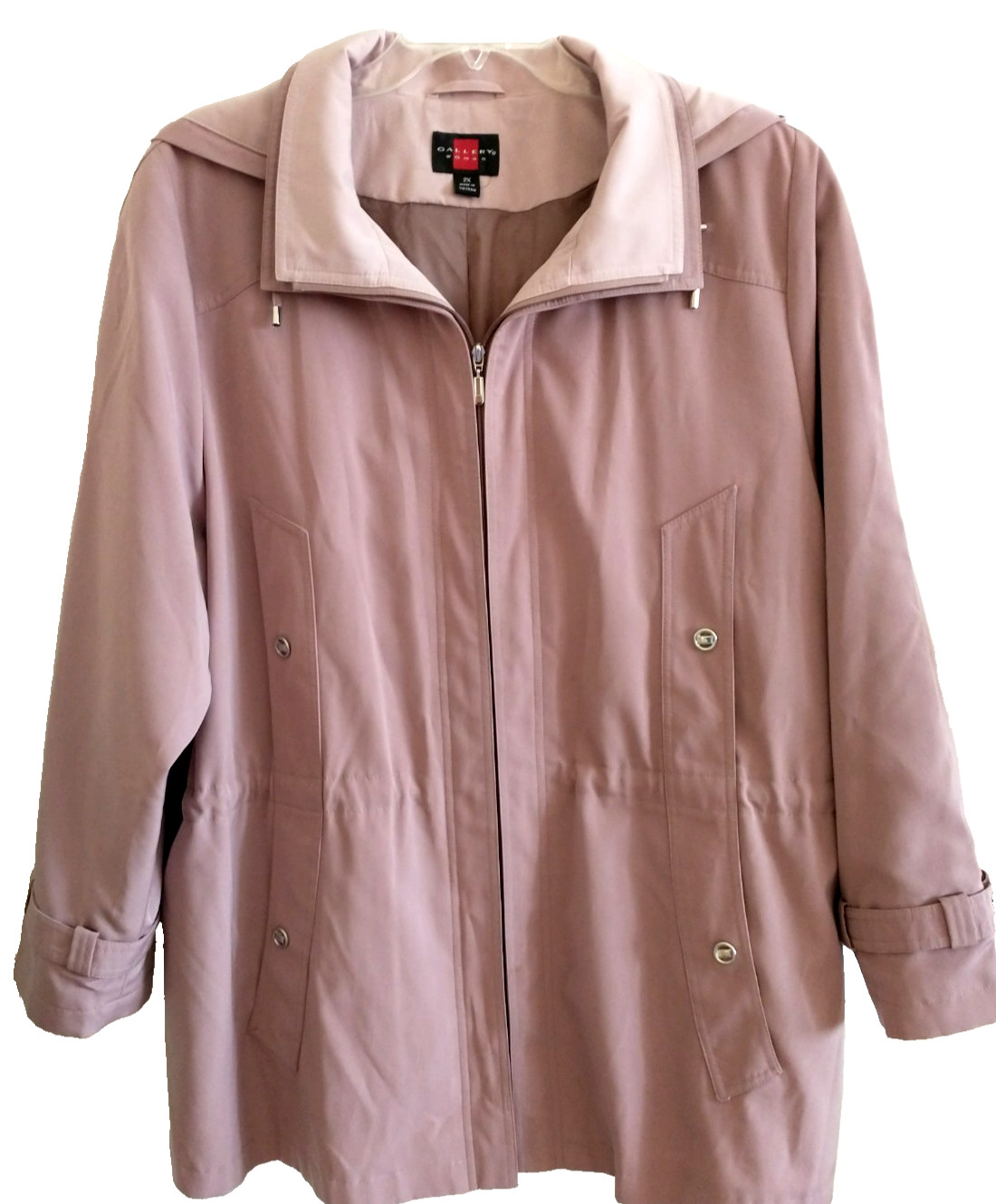 Gallery Women's Jacket Soft Shell Removable Hood … - image 1