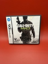 NINTENDO CALL OF DUTY MW3 DEFIANCE CASE MANUALS ONLY