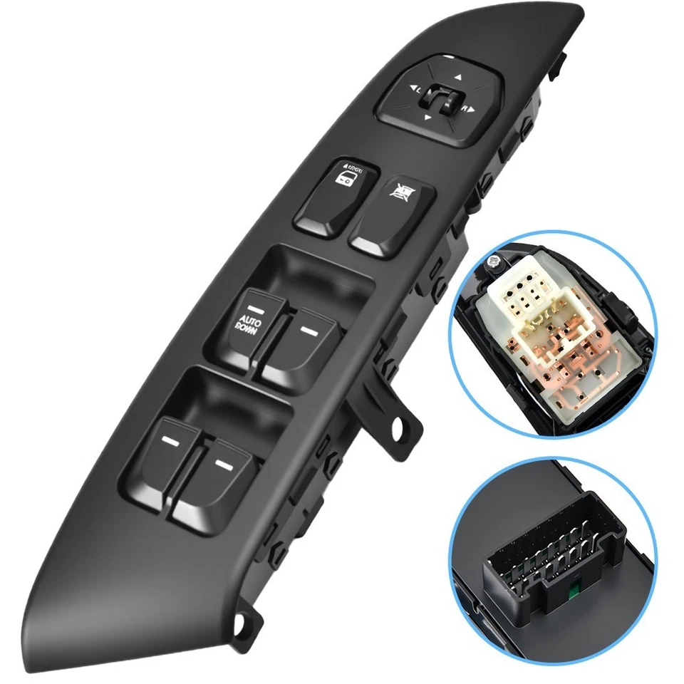 Para 2010-2015 Hyundai Tucson conjunto de interruptor de janela de energia do motorista 935702S1509P - Imagem 2 de 4