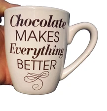 Hershey's Chocolate Makes Everything Better Coffee Mug Cup
