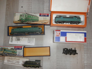 LOT DE LOCOMOTIVES HO SNCF HORNBY JOUEF MARKLIN HAMO MODELISME FERROVIAIRE