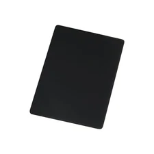 200 PACK 0.45mm Thick 3.4x2.1 Inch Metal Business Cards Blank, Black
