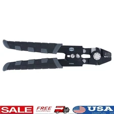 Ergonomic Stainless Steel Crimping Tool Saltwater Fishing Mono Cable Leaders New