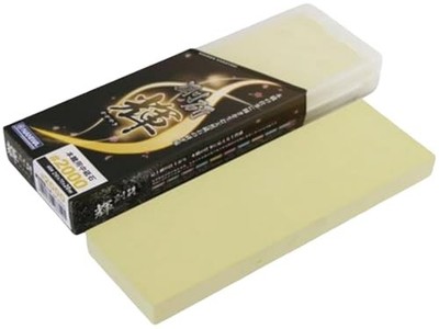 NANIWA Professional Whetstone Goken Kagayaki #2000 with Sharpening Stand and