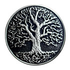 70mm Round Pewter 45mm Belt Yggdrasil Buckle Belt Buckle Tree of Life World Tree