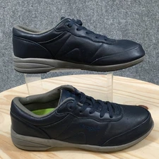 Propet Shoes Womens 8 N Washable Walking Sneakers Lace Up W3840 Blue Leather