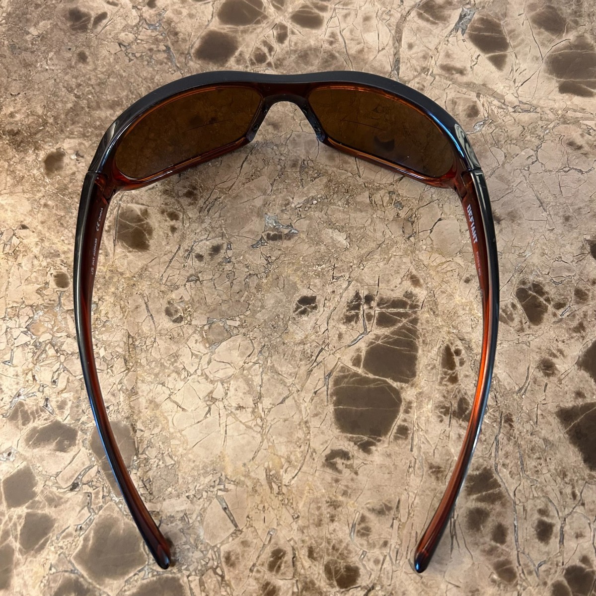 Nike Defiant EV0531 222 Dark Brown Oval Wrap Sunglasses Frames