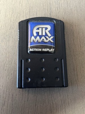 Action Replay AR MAX Black Memory Card Playstation 2 PS2 Cartridge Only Tested