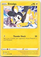 Emolga 057/203 Common Evolving Skies Pokemon Near Mint