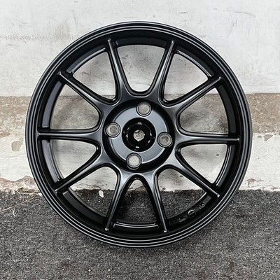 15'' TC105X STYLE WHEELS RIMS BLACK FITS MITSUBISHI MIRAGE DE ES MINI COOPER