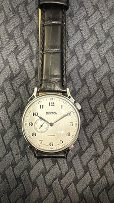 Vostok Prestige Russian Mechanical Hand Winding Wrist Watch 24 Hours 581886