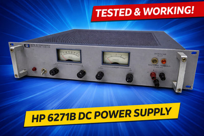   RARELY USED! HP Hewlett Packard 6271B DC Power Supply 2U 180W 60V 3A