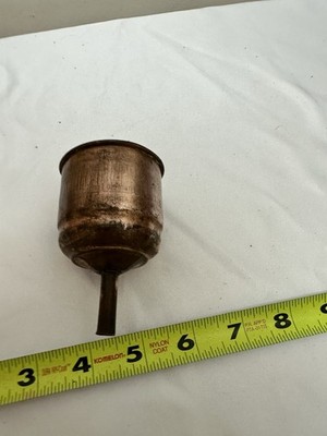 ライト・ランタン Coleman No.0 Copper Funnel Vintage Copper Coleman Filtering Funnel No 0 Lamps / Lanterns