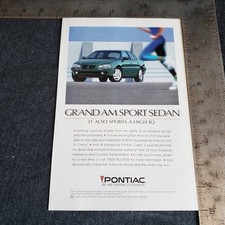 Vintage 1993 Pontiac Grand Am Sport Advertisement 1990s Car Print Ad Vintage 1993 Pontiac Grand Am Sport Advertisement 1990s Car Print Ad