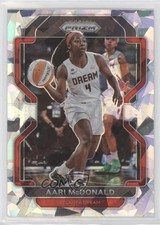 2022 Panini Prizm WNBA Ice Prizm Aari McDonald #19 0it8