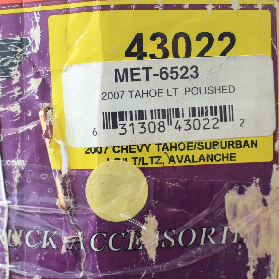 Rejilla de aluminio pulido Putco de 2 piezas para Suburban Tahoe LT LS LTZ 2007-2012 Foto 3 de 3