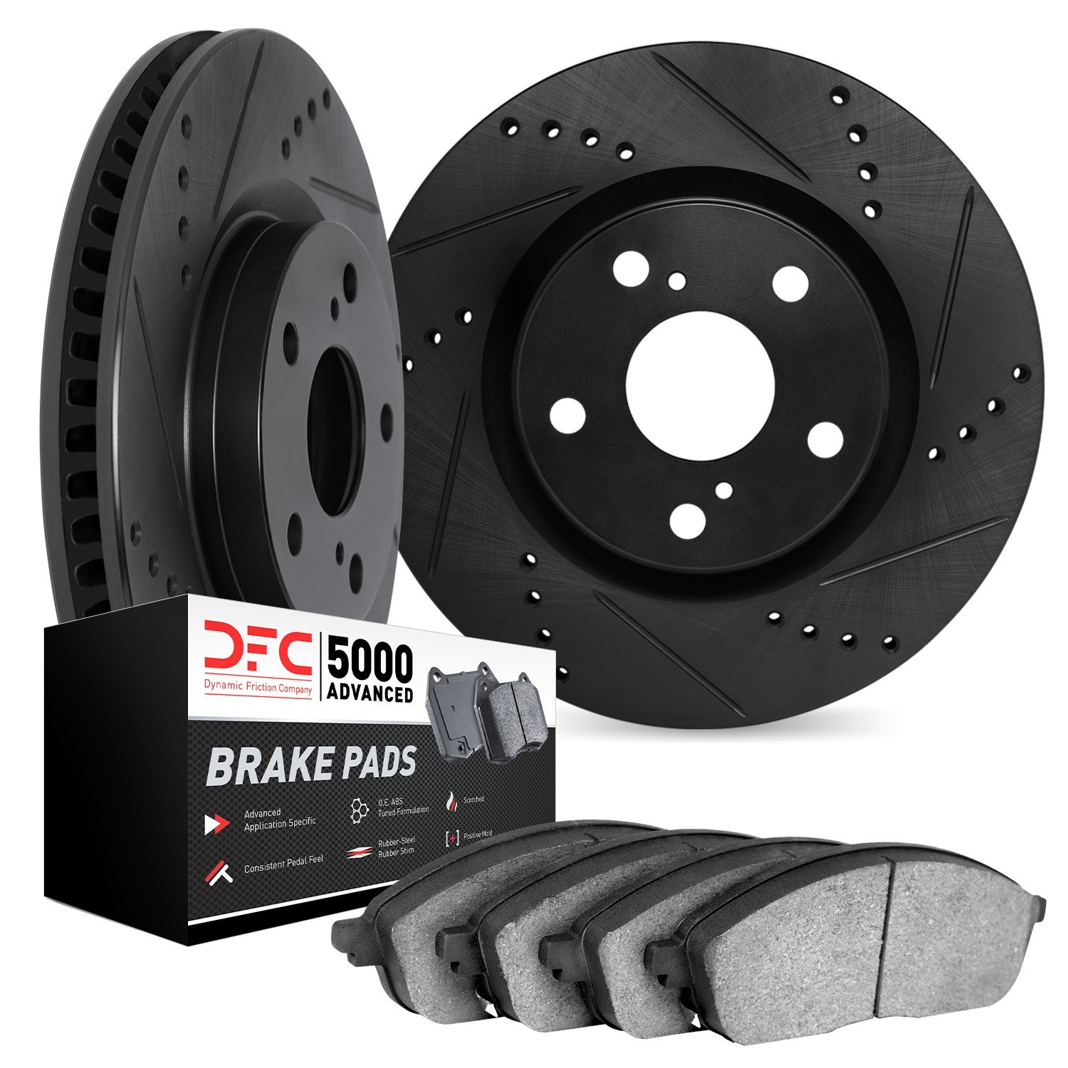 Dynamite Friction Disc Brake Kit for 2017-2020 Maserati Levante 8502-79003
