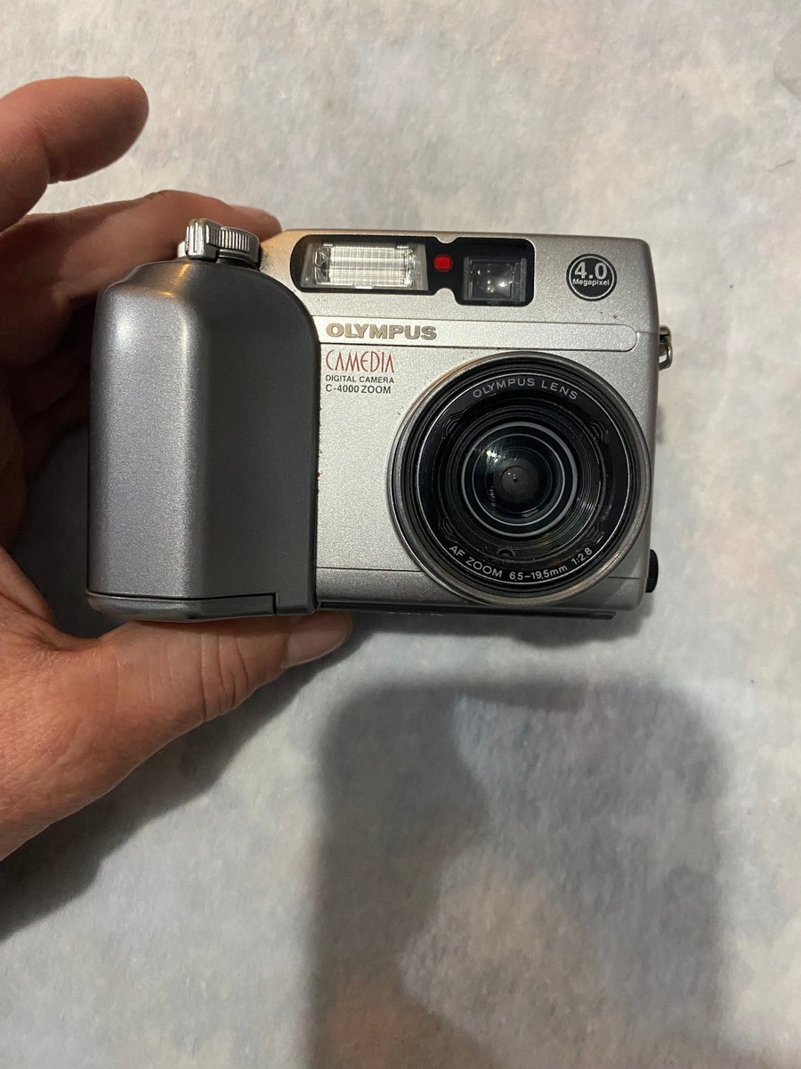 Olympus Digital Camera Camedia C-400 Zoom Tested Works No Memory