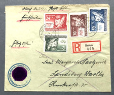 Stamps 1940 Germany Cover 1941 Mi#59/62 Rare Envelop!