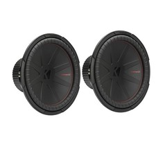 (2) Subwoofer doble Kicker CWR154 15” serie CompR de 4 ohmios