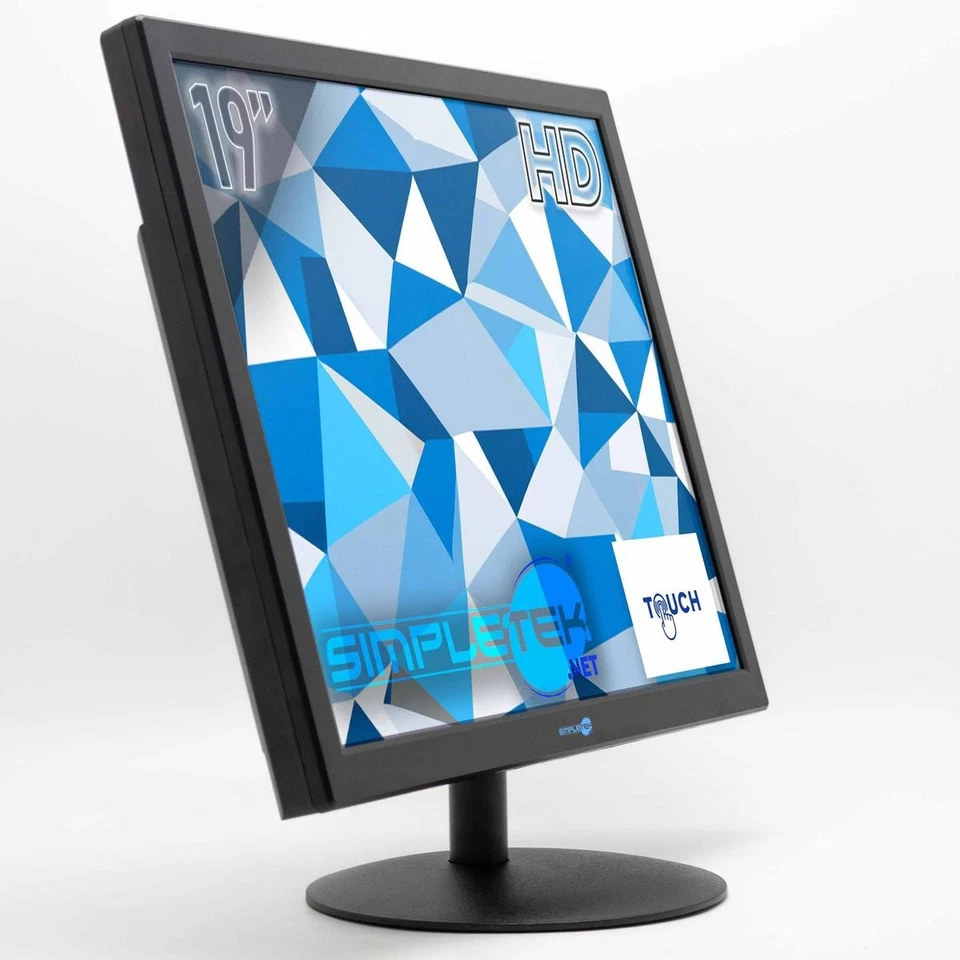 Monitor 19 " Square 4:3 5:4 Touch Screen Pos Case DVR Screen Touchscreen PC - Image 2 of 4