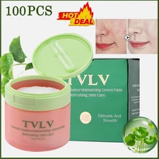 100pcs Korean Skincare Anti-Aging, Dark Spot & Wrinkle Minimizing Toner Pads