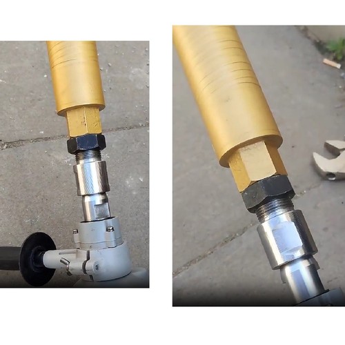 Extension Bar Adapter for Diamond Core M22 Thread Sandblasting Treatment - Picture 10 of 19