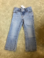 The Children's Place Bootcut Denim Jeans 4T Slim Pants NWT Bedford Wash