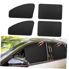 Car Curtains for Side Window - 4 Pcs Thicken Privacy Sun Shades 4pcs thickset