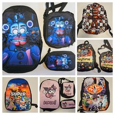 Wholesale Lot Of 7 New School Bags Five Nights at Freddy's Backpacks ++
