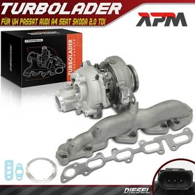 Turbolader für VW Passat 3G Audi A4 8K A5 8T Seat Ateca Skoda Superb 3 2.0 TDi