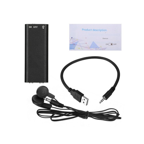 Mini Spy Audio Recorder Voice Activated Office Listening Device 96 Hours 8GB pf - Picture 12 of 12