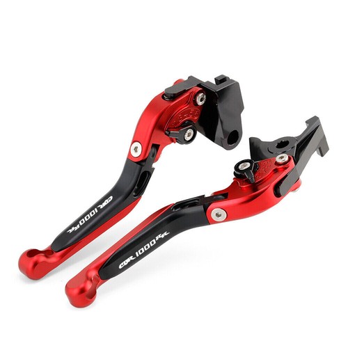5 Colors Adjustable Folding Brake Clutch Levers For Honda CBR1000RR 2004-2021 - Foto 15 di 37