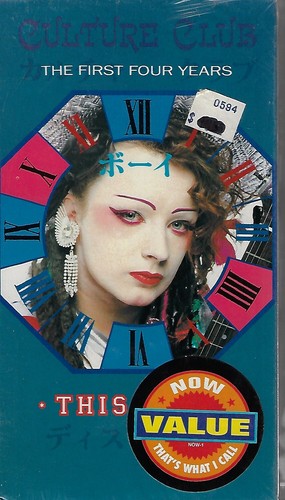 CULTURE CLUB THIS TIME THE FIRST FOUR YEARS VHS TAPE STILL SEALED