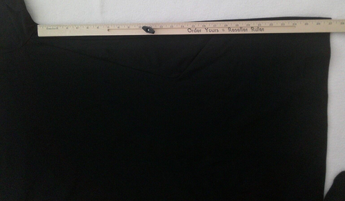 Abito donna nero manica lunga H&M Basics taglia L - Foto 8 di 11