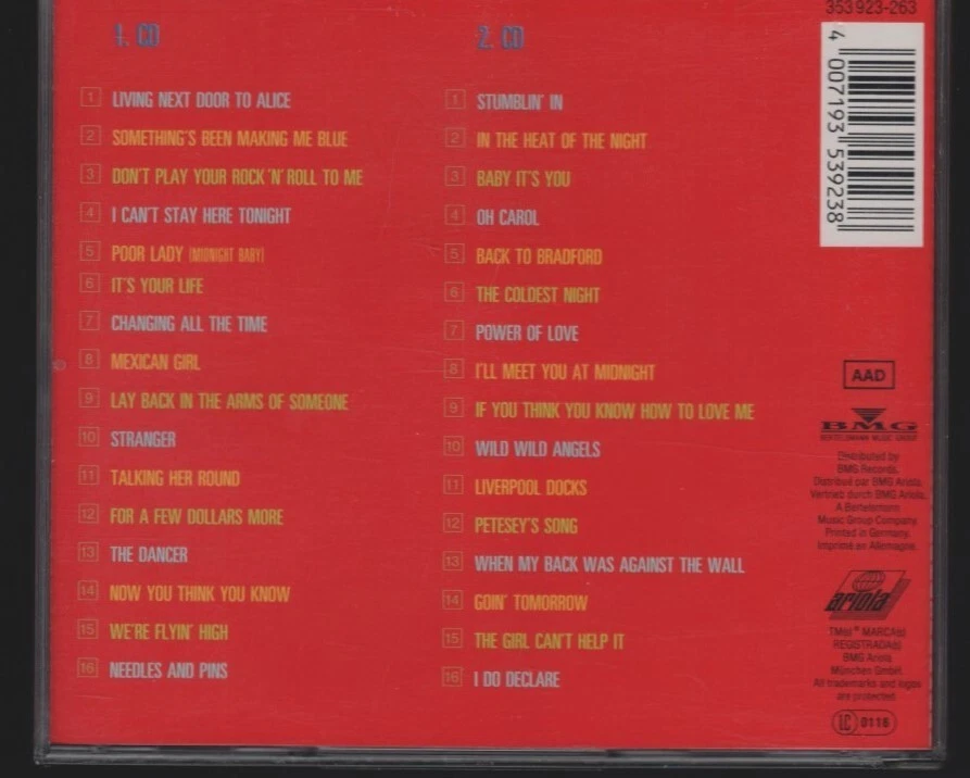 SMOKIE - FOREVER - IHRE 32 GRÖSSTEN HITS - 2 CD'S FATBOX ARIOLA ( LESEN!) - Bild 2 von 2