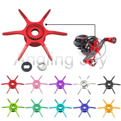 Light Aluminum Star Drag Wheel for Abu Garcia Pro Max 3  Pro Max 4 Pro Max 5