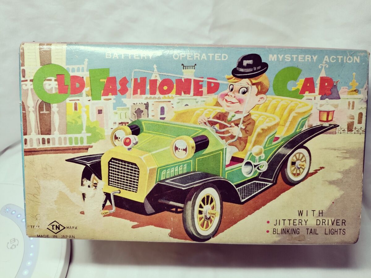 1960's Nomura Old Fashioned Car w/ Jittery Driver | eBay 1960's Nomura Old Fashioned Car w/ Jittery Driver | eBay