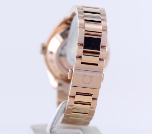 Omega Uhr Seamaster 18K Sedna Roségold Aqua Terra 150m 34mm MOP Dial Diamond B+P - Bild 7 von 18