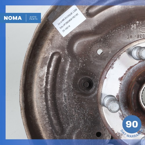 12-19 LR Range Rover Evoque L538 Rear Right Spindle Knuckle Hub w/ Shield OEM - Picture 5 of 21