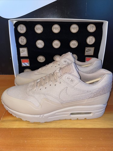 Men\u0026#039;s Size 8 New 2015 Nike Air Max 1 SP 704901-200 Sand Brown Patch  Deadstock | eBay