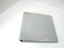 Vintage EMPTY IBM 9" 3 Ring Binder (Gray)