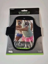 e-Circuit Universal Sports Running Armband Cell Phone Case Holster Black
