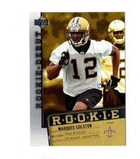 2 count lot 2006 Upper Deck Rookie Debut Marques Colston Rookie Card #162 SAINTS