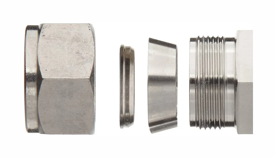  3/4" Tube OD  x 3/4" MNPT 316ss Male Elbow Superlok SME-12-12N-S316 - Image 2 of 2