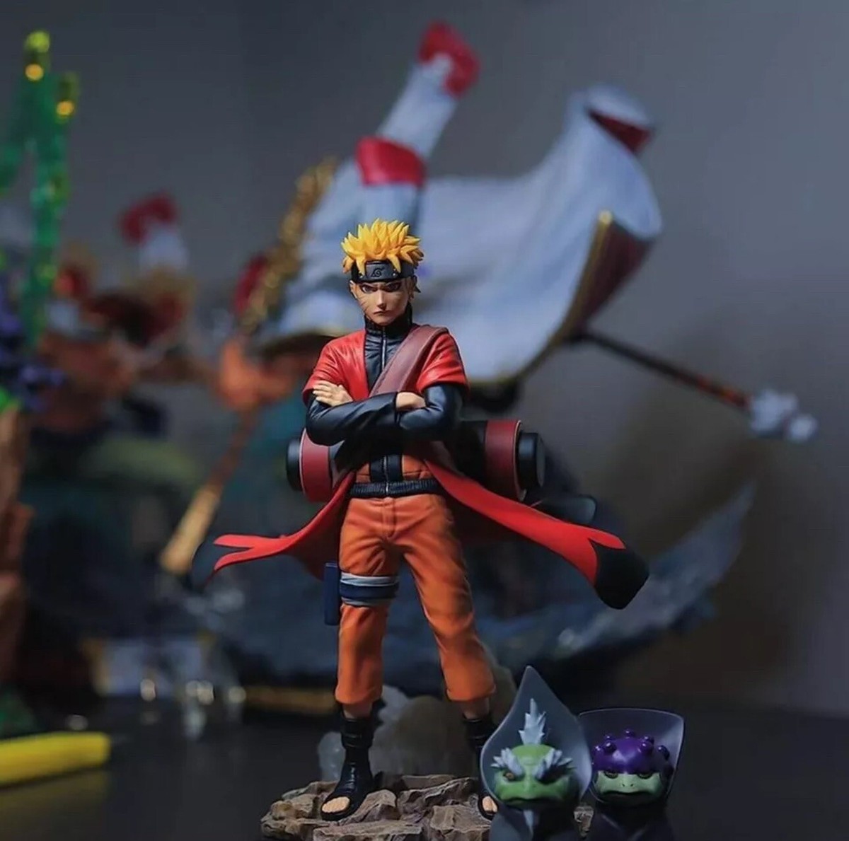 Figurine Naruto Shippuden – Uzumaki Naruto Mode Sennin – 23 Cm – PVC Collector
