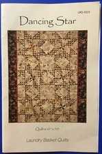 Dancing Star quilt pattern, Laundry Basket Quilts LBQ-0323