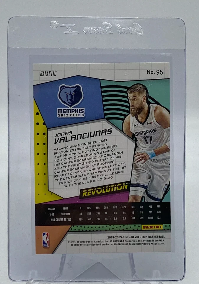2019-20 Panini Revolution Jonas Valanciunas GALACTIC - SSP CASE HIT! 🧀 - Image 3 of 4