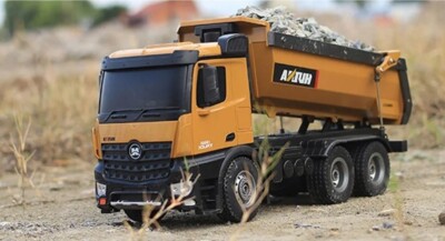 Huina LKW Modell Kippwagen RC ferngesteuertes Baufahrzeug 1573