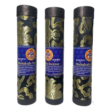 Sisnery Natural Mahakala Incense Set Of 3 Excellent Gift Item Handmade In Nepal